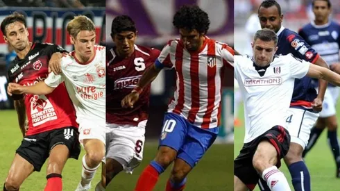 Históricos clubes de Europa que han jugado en Costa Rica.