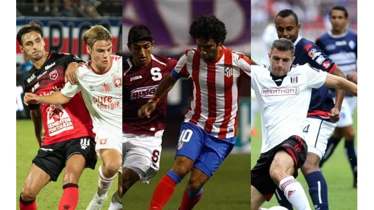 Históricos clubes de Europa que han jugado en Costa Rica.