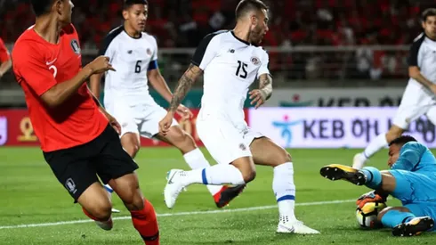 Los cinco seleccionados que estuvieron la última vez que Costa Rica jugó ante Corea del Sur.