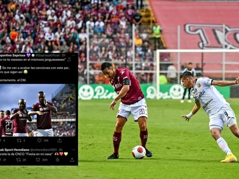 Los picantes mensajes entre Saprissa y Herediano en redes