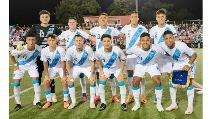 La Selección Sub-20 de Guatemala inició con goleada su gira por Estados Unidos ante Honduras.