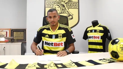 Edwin Rodríguez ya viste los colores de Aris Salónica