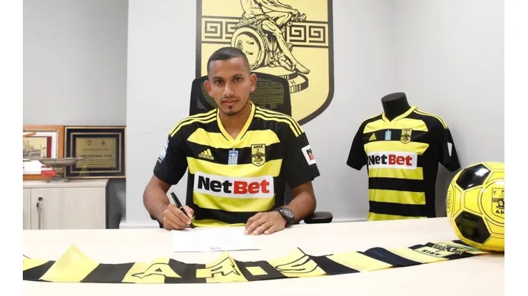 Edwin Rodríguez ya viste los colores de Aris Salónica