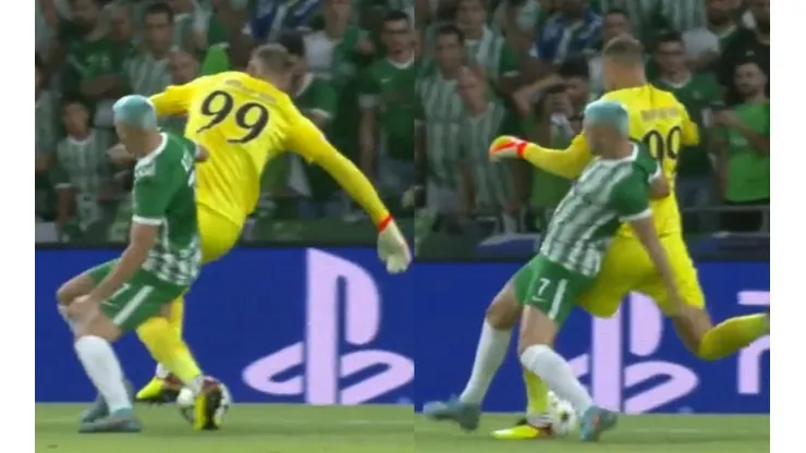 ¡Otra vez con los pies! Donnarumma estuvo cerca de regalar un gol en Champions [VIDEO]