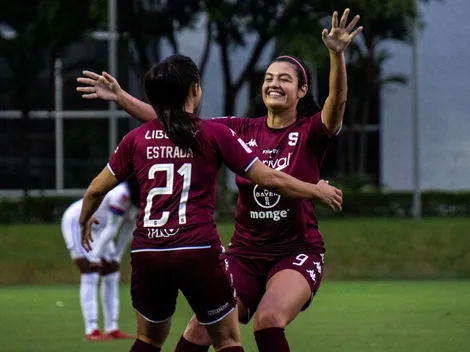 Villagrand fue presentada con Saprissa y anotó dos goles el mismo día