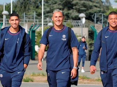 Keylor Navas se quedó fuera de la convocatoria en PSG para UEFA Champions League