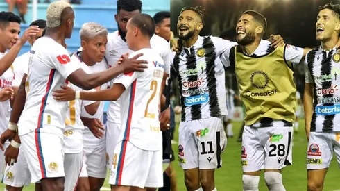 Diriangén vs. Olimpia por la Liga Concacaf 2022.