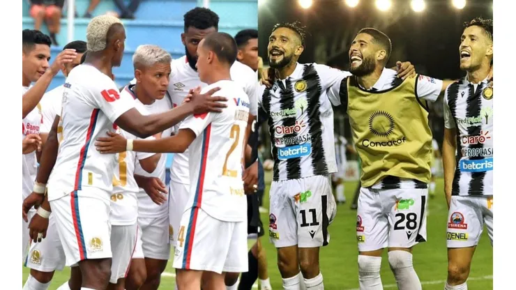 Diriangén vs. Olimpia por la Liga Concacaf 2022.