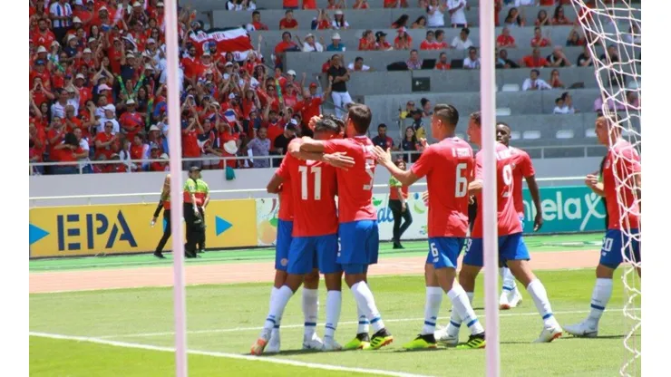 El último juego de despedida que tuvo Costa Rica antes de un Mundial.