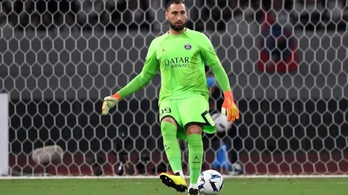 Gianluigi Donnarumma hizo una salida en falso esta tarde, que les costó un gol en contra (Getty)
