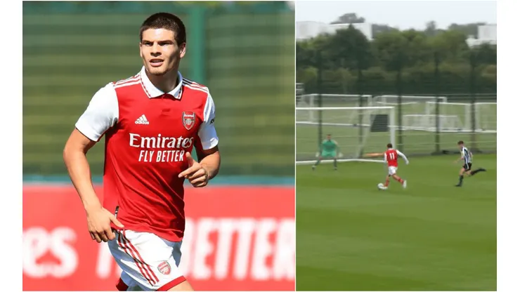 Elián Quesada marcó un golazo que el Arsenal catologó como "una maravilla" [VIDEO]
