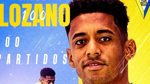 Choco Lozano hace historia en el Cádiz