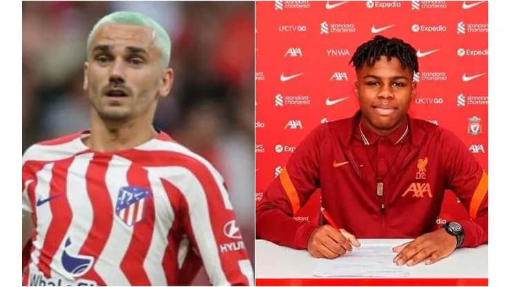 Antoine Griezmann manda saludo de felicitación a Keyrol Figueroa