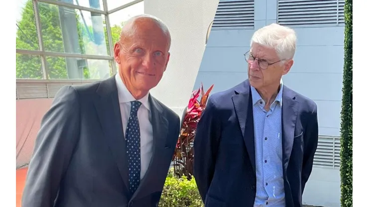 El motivo por el que Pierluigi Collina y Arsène Wenger están en Costa Rica.
