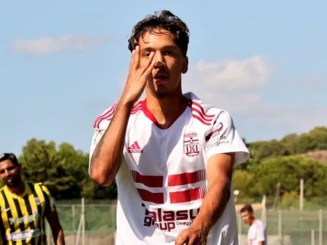 Enrico Dueñas marca su primer gol en España