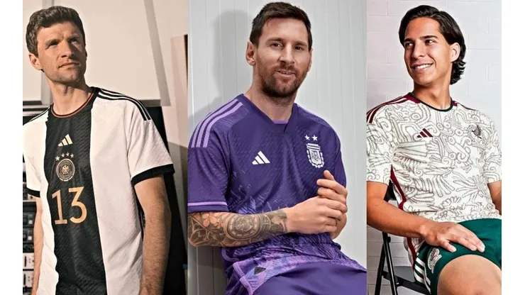 Qatar 2022: las nuevas camisetas para la Copa del Mundo