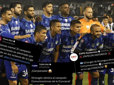 Medios destrozaron a Comunicaciones tras la eliminación ante Diriangén