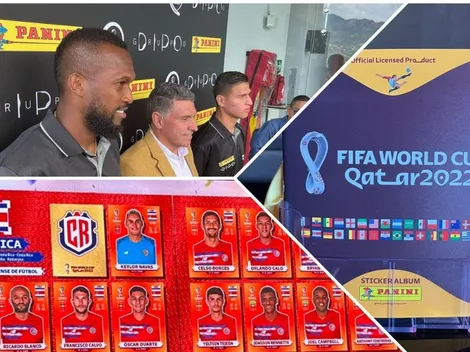 Panini realizó el lanzamiento del álbum del Mundial de Qatar 2022 en Costa Rica