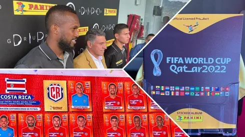 Panini realizó el lanzamiento del álbum del Mundial de Qatar 2022 en Costa Rica.