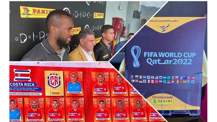 Panini realizó el lanzamiento del álbum del Mundial de Qatar 2022 en Costa Rica.