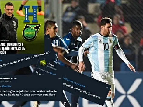 En Argentina menosprecian a Honduras como rival en la previa de Qatar 2022