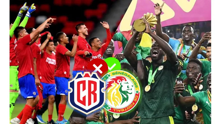 ¿Jugará la Selección de Costa Rica ante el campeón de África: Senegal?