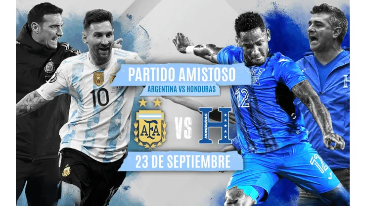 Oficial: Honduras y Argentina jugarán un amistoso en septiembre.