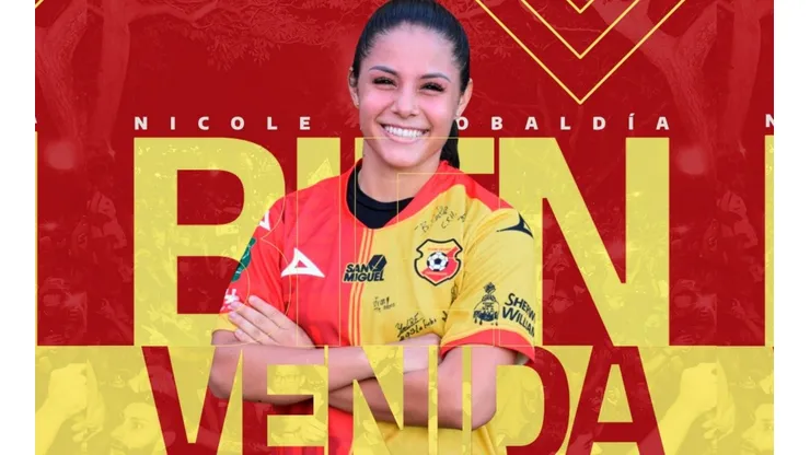 Nicole De Obaldía es nueva jugadora de Herediano