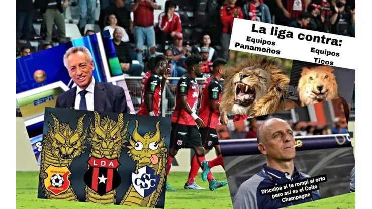 Los mejores memes en la goleada de Alajuelense ante Alianza en Liga Concacaf
