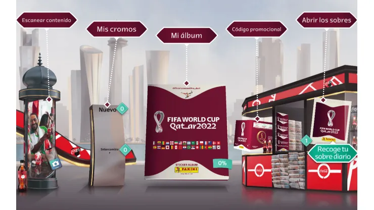 Qatar 2022: cómo conseguir el álbum virtual Panini del Mundial.