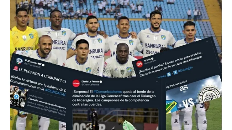 Prensa internacional reaccionó tras la derrota de Comunicaciones ante Diriangén