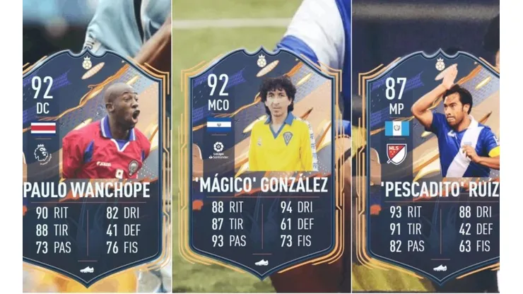 FIFA 23: Así se verían leyendas del fútbol de Centroamérica como FUT Héroes.