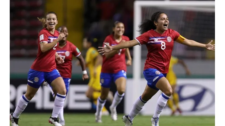 El nivel mundialista le quedó grande a las costarricenses que se marchas de la competencia con un muy bajo rendimiento (Fedefut CRC)