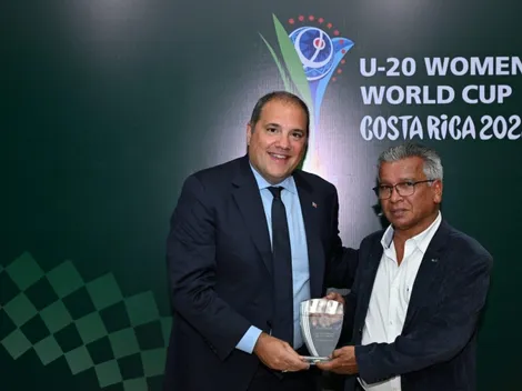 Presidente de Concacaf rindió homenaje al título de un histórico club de Centroamérica