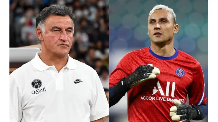 Christophe Galtier le da esperanzas a Keylor Navas en PSG