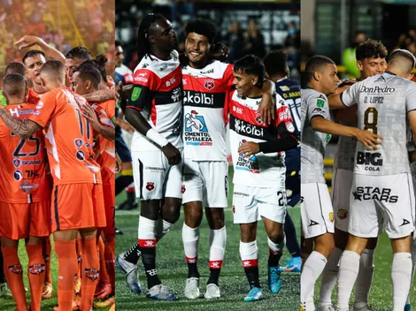 Apertura 2022 de Costa Rica: la tabla de posiciones tras la fecha 4