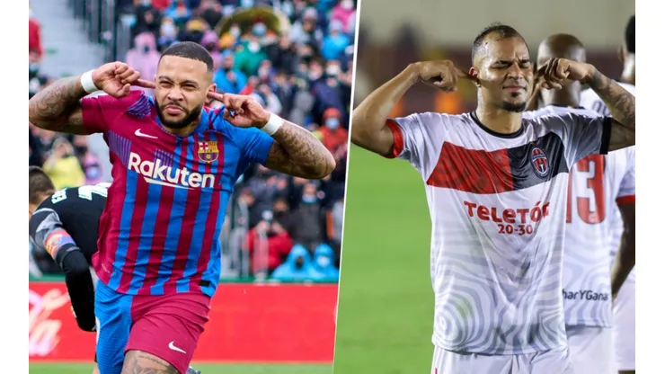 Memphis Depay compartió la celebración de Sporting San Miguelito