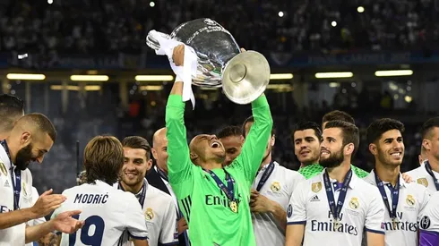 Keylor Navas ganó 3 Champions League consecutivas en su paso por el Real Madrid (Getty)