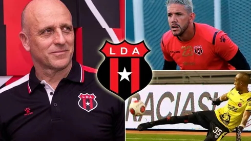 Fabián Coito se refirió a la titularidad en el arco del Alajuelense
