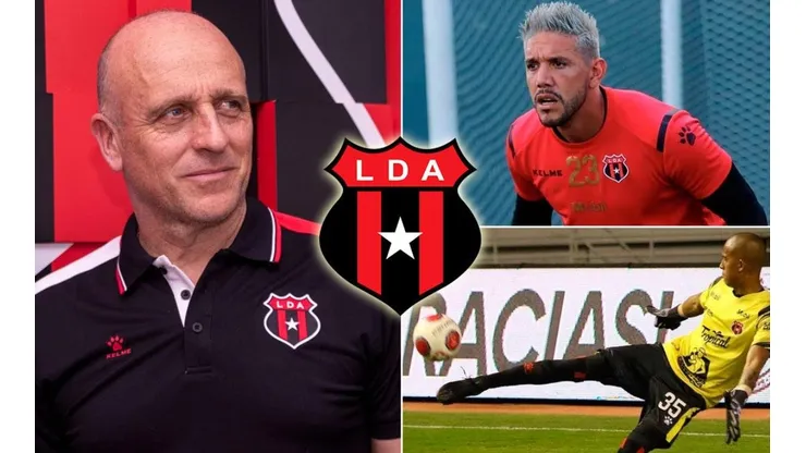 Fabián Coito se refirió a la titularidad en el arco del Alajuelense