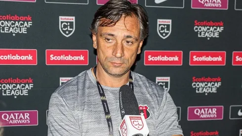 Martin Arriola, DT interino de Alajuelense considera que el empate es positivo (LDA)