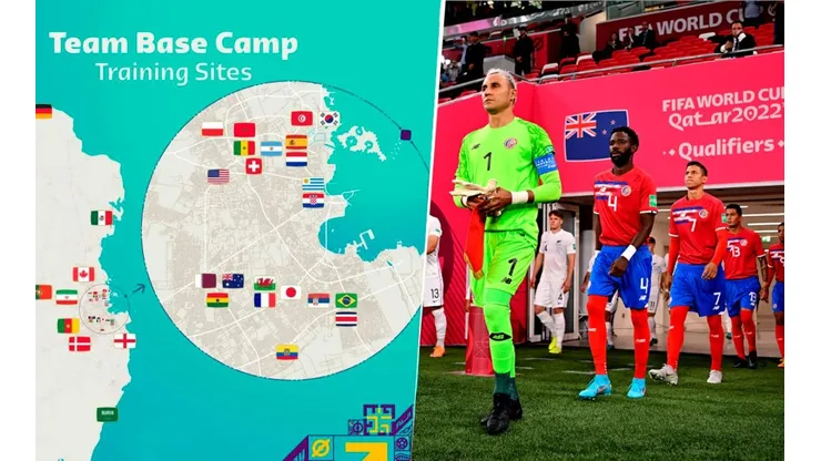 El hotel y campo de entrenamiento que tendrá Costa Rica en Qatar 2022.