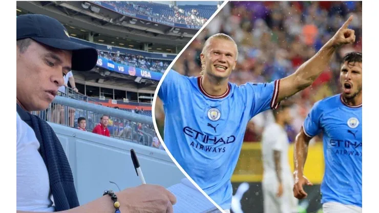 El especial permiso que recibió Walter Centeno para ver al Manchester City.