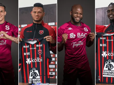 Refuerzos extranjeros de Saprissa y Alajuelense casi con todo listo para debutar