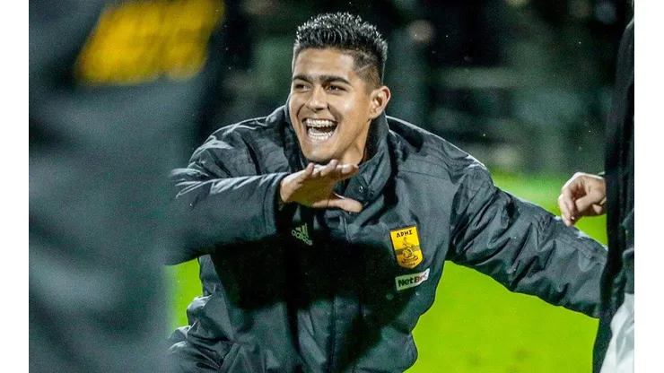 Luis Palma pasa un gran momento en el Aris Salónica