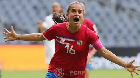 Katherine Alvarado se dejó el mejor gol del premundial de Concacaf (Fedefut CRC)