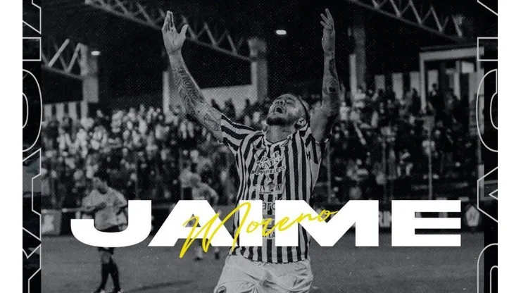 Jaime Moreno firma con equipo de Primera División de Sudamérica