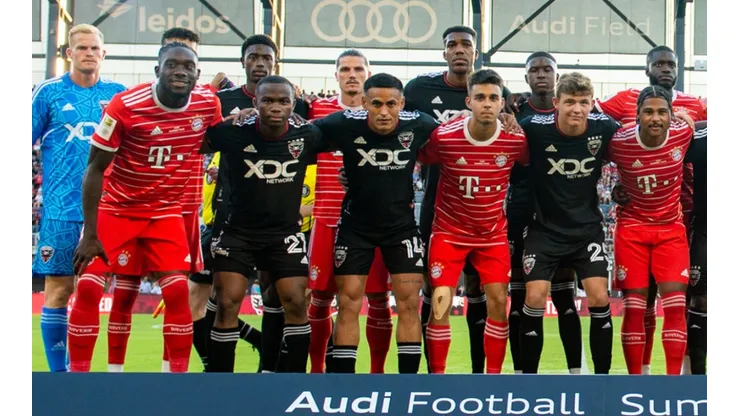 Andy Najar participó en la goleada del Bayern Múnich ante el DC United