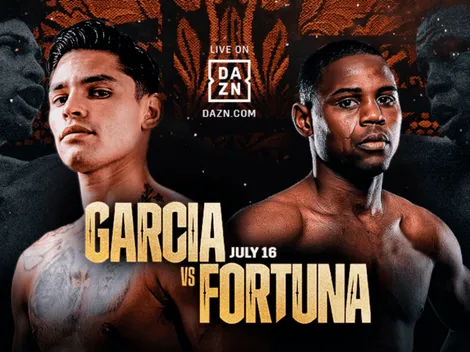 Cómo ver a Ryan García vs. Javier Fortuna en Centroamérica