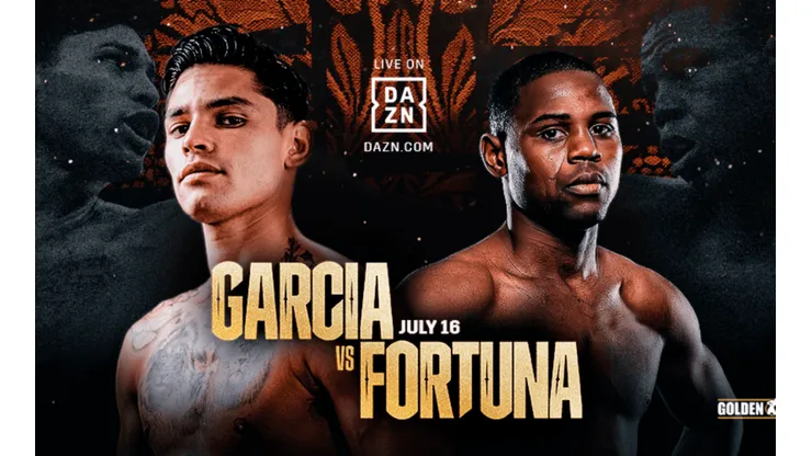 Ryan García vs Javier Fortuna: cuándo, a qué hora y por qué canal de TV y streaming ver hoy la pelea EN VIVO en Centroamérica.